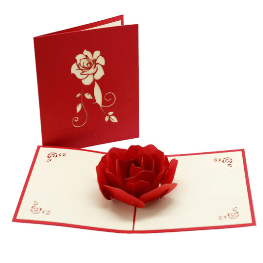 3D Pop-Up Love Postcard
