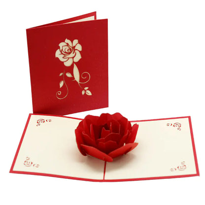 3D Pop-Up Love Postcard